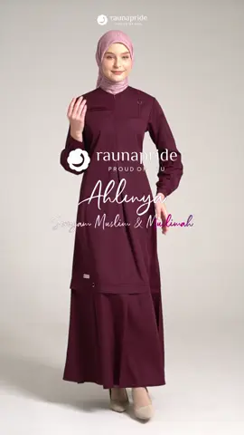 Kamu suka yang polos dan simpel kayak gini? PGS 01 sih juaranya🫶🏻 Ditambah material Toyobo dan design lipit yang cantik dan elegan ready dipake daily banget!😆🥰 #gamisrauna #sarimbitlebaran #sarimbitkeluarga #gamis #gamisdaily 