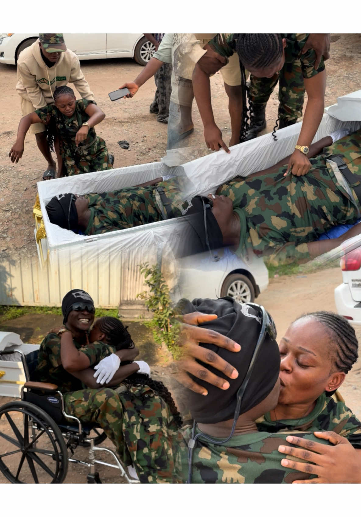 Relationship of 6 years with a military commander and his fiancee ended in engagement proposal during on her wedding day #fyp #foryou 