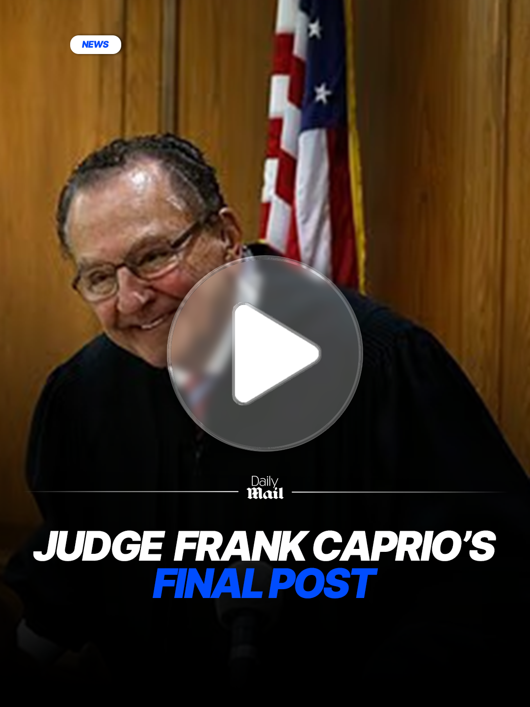 Frank Caprio, the longtime judge who became an internet sensation for his compassion and wisdom on the bench, has died at the age of 88. His passing was confirmed on Wednesday by his son, Frank T. Caprio. Just hours before his death, Caprio had posted a video on Instagram, thanking his followers for their prayers as he announced he had a setback with his pancreatic cancer diagnosis and was back in the hospital  #judge #cancer #health #judgefrankcarprio #sad #rip #instagram #post