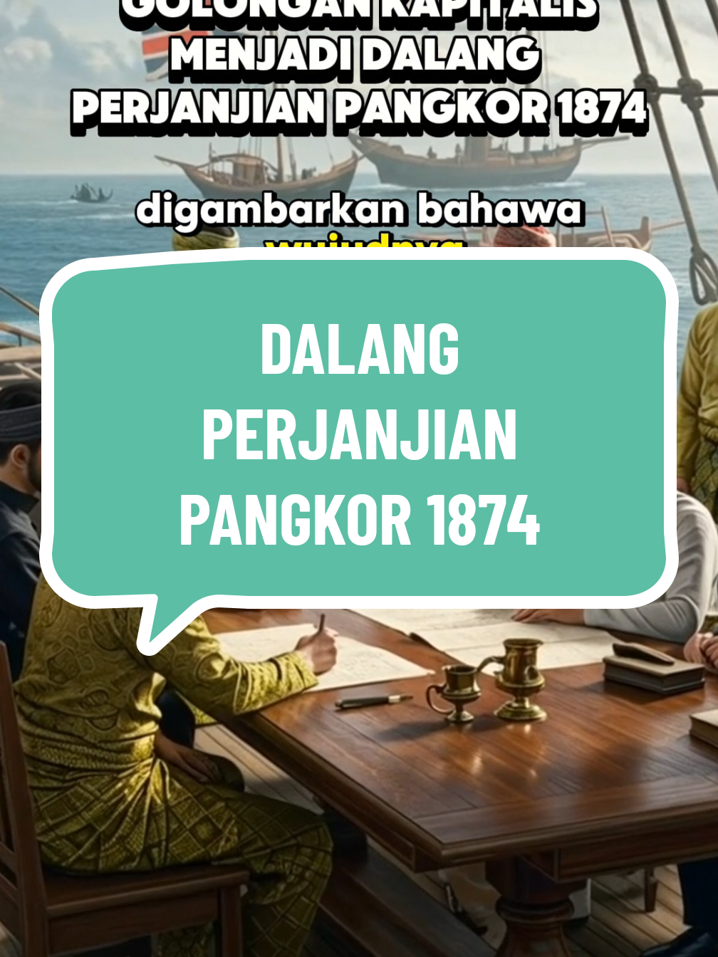 Prof. Madya Dr. Azmi Arifin bongkar rahsia! 😲 Punca sebenar Perjanjian Pangkor 1874 bukan hanya soal perebutan takhta Perak. Kalau anda rasa masih ramai yang salah faham tentang sejarah ni, tinggalkan komen di bawah 👇🇲🇾 #SejarahMalaysia #PerjanjianPangkor #FaktaSejarah #SejarahPolitik #booktokmalaysia
