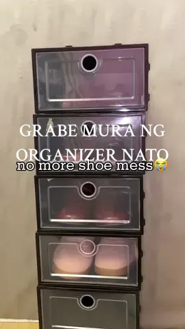 29 pesos lang yan mi napka ganda ng organizer mo 😭😭😭#fyppppppppppppppppppppppp #shoeorganizer #shoe #affiliatefyp #fypシ 