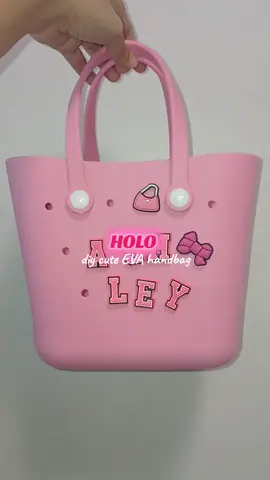 Cutieee HOLO diy EVA handbag #bagforwomen #handbag #smallbag #waterproofbag #affordable 