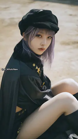 신비로운 ✨ 신비로운 보라색 머리와 시크한 패션. Captivating purple hair and unique chic style. #코스튬 #패션 #보라머리 #Costume #Fashion #PurpleHair #コスプレ #ファッション #紫髪 #Cosplay #Thờitrang #TócTím #Moda #PeloMorado #Moda #CabeloRoxo