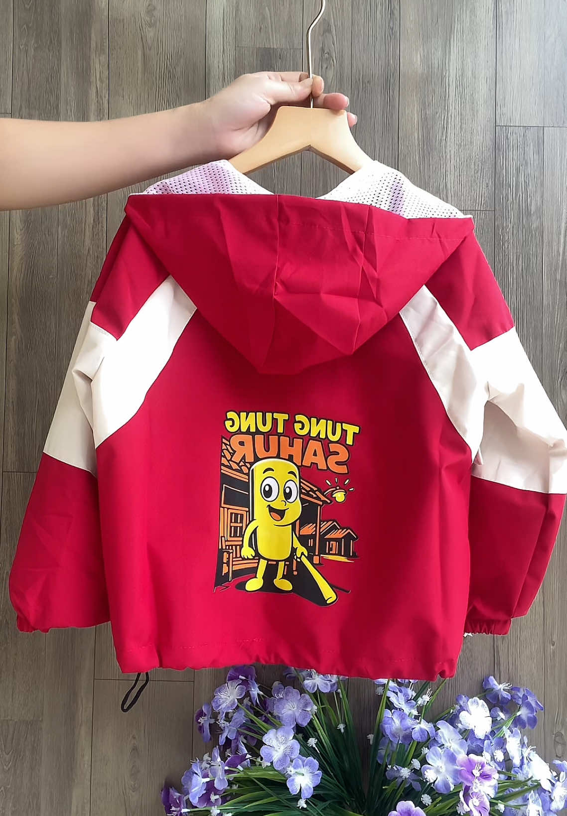 Khoác gió tung tung sahur cho bé nhé các mom giá đầu mùa yêu thương #thoitrangtreem #thockidsbaby2 #xuhuongtiktok #aokhoacgiotungtungsahur 