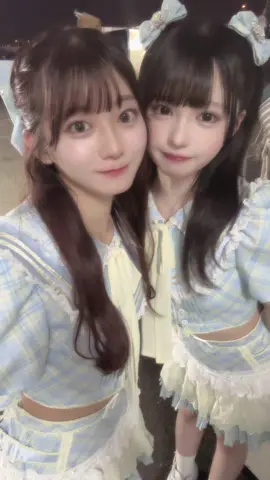 TIFの時に撮ってたの！！♡ #ニアジョイ #市原愛弓 ♡ #大信田美月 