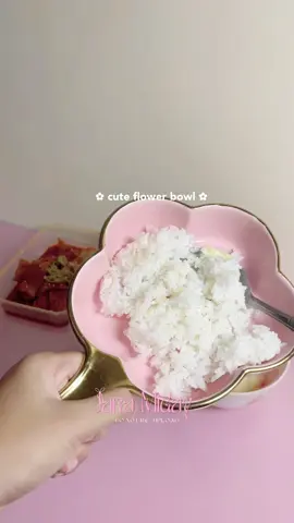 cute flower bowl 🌸#cutebowl #flowerbowl 