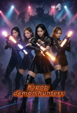 “Idols who don’t just dance—they demon-slay. Glitter beats grit in this K‑pop Demon Hunters fantasy. Ready for the stage battle of your dreams?” #kpopdemonhunters #kpop #demonhunter #idol #glitter  