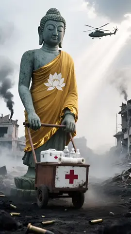 Buddha help the children sufferd from war#สัจธรรม #พุทธศาสนา #shorts #buddha #wolink #bless #Ai #girls #karma #safety #fyp #story 