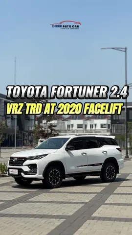 Ready Stock! Toyota Fortuner VRZ TRD 2.4 at 2020 Facelift new model - Garansi bebas tabrak & banjir - Surat