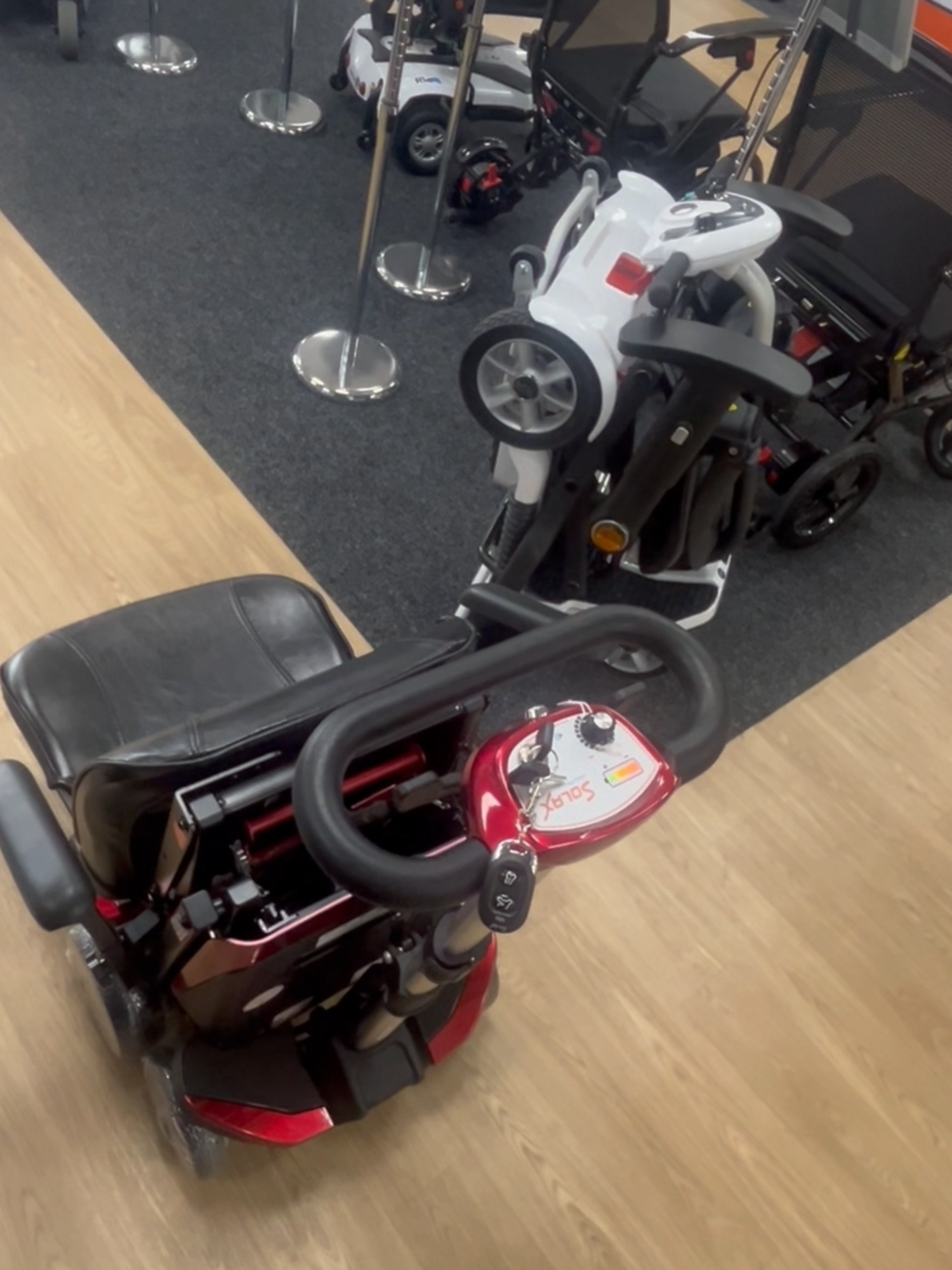 Looking for a mobility scooter that combines convenience with performance? The Monarch Smarti is the answer! 🚀 This incredible 4mph scooter features: Automatic Folding: Folds and unfolds in seconds with the remote control. 🤖 Lightweight & Portable: Air, Coach & Cruise Friendly, making it perfect for travel. ✈️ Comfortable Ride: Includes rear suspension for a smoother journey. 🛣️ Strong & Reliable: Supports a maximum user weight of 21 stone with a range of up to 9 miles. 💪 Available in Red or Blue for £1450. 🔴🔵 Get a free demo at our Belfast showroom (16 Boucher Way) or shop online with finance and Klarna options available.💳 👉https://mobilitydirectni.com/product/monarch-smarti-fol ding-mobility-scooter-copy/ #mobilityscooter #wheelchair #mobility #motability #car #folablescooter #travelready #independence #freedom #belfast #armagh #northernireland #fyp #trending #explore