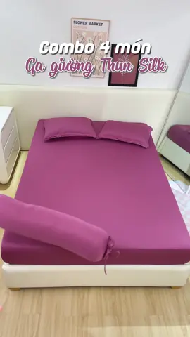 Ga giường thun silk mềm mịn A106 #reebedding #thunlanh #gathunlanh #changagoi #thunlanhhanquoc 