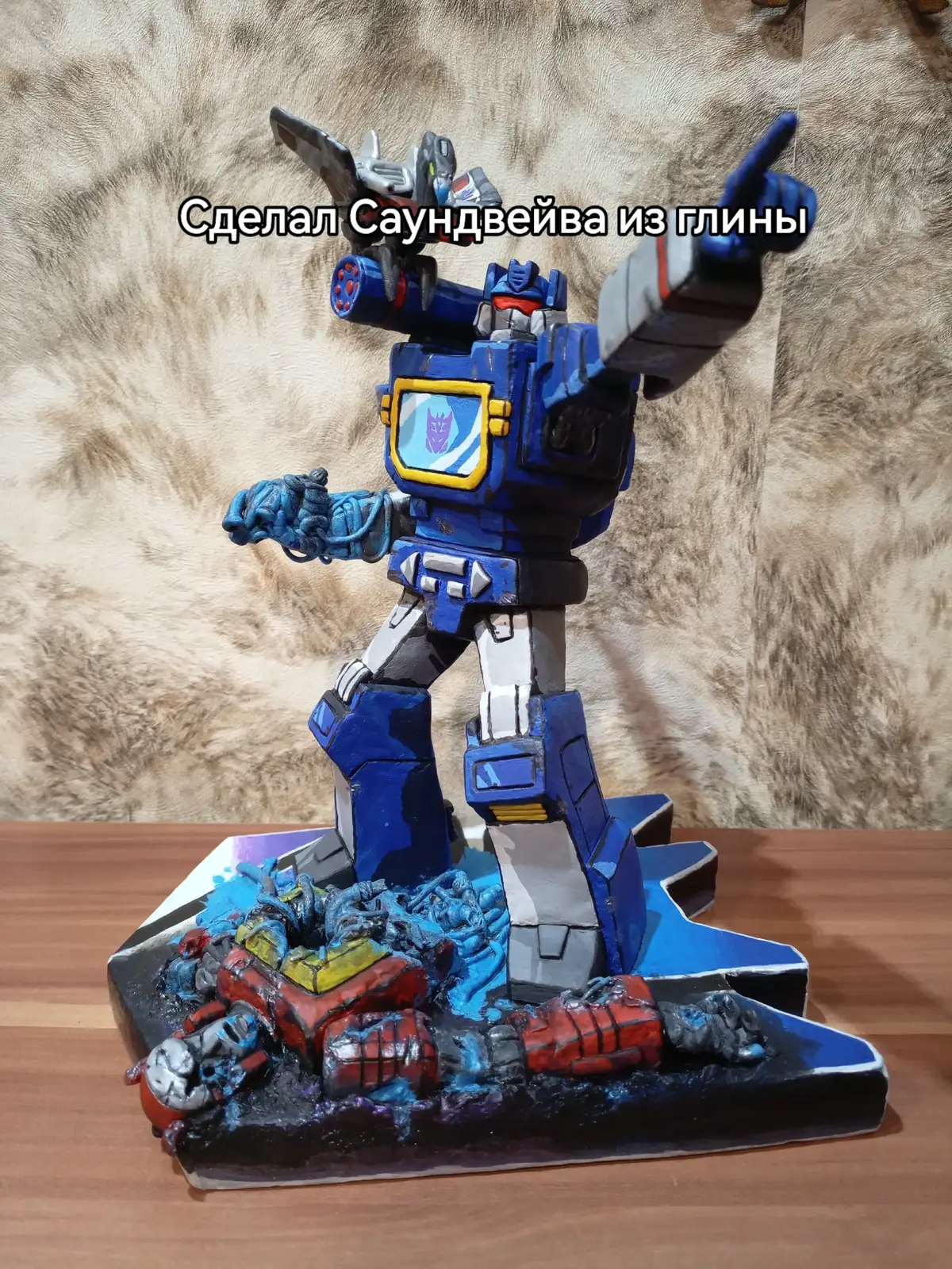 #transformers #soundwavetransformers #Soundwave #clay #figures 