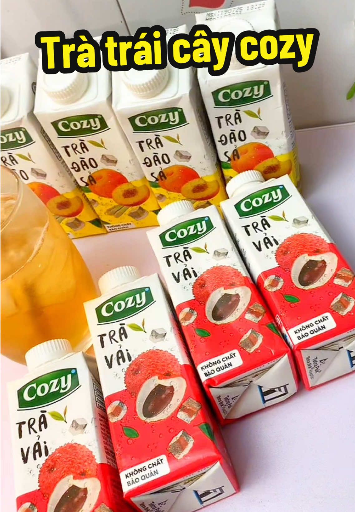 Trà trái cây cozy#fyp #xuhuong #thịnhhành #tràtraicaycozy 
