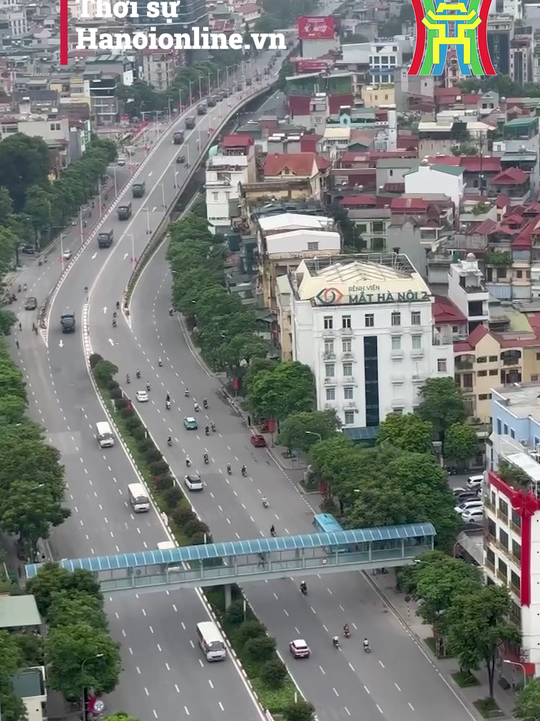 Đoàn xe chở các chiến sĩ di chuyển về Ba Đình chuẩn bị Tổng hợp luyện lần thứ 1 #tintuc #daihanoi #hanoionline