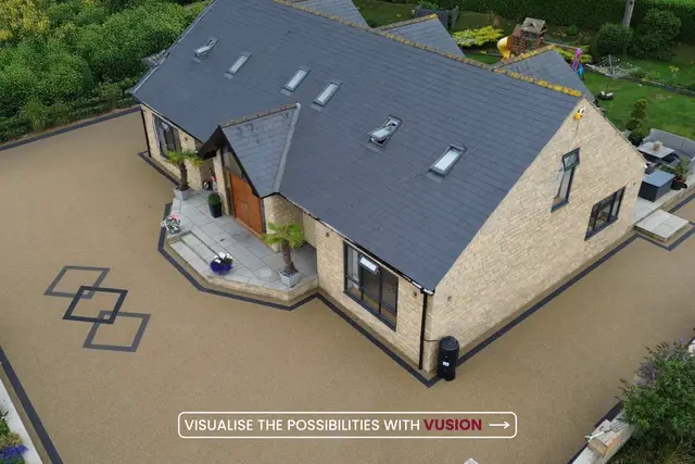 We’ve got you covered 🤝 With Vusion, you can see your Vuba surface before you commit. Test blends, compare designs and make a choice with confidence 👀 #homeimprovement #vuba #resinbound