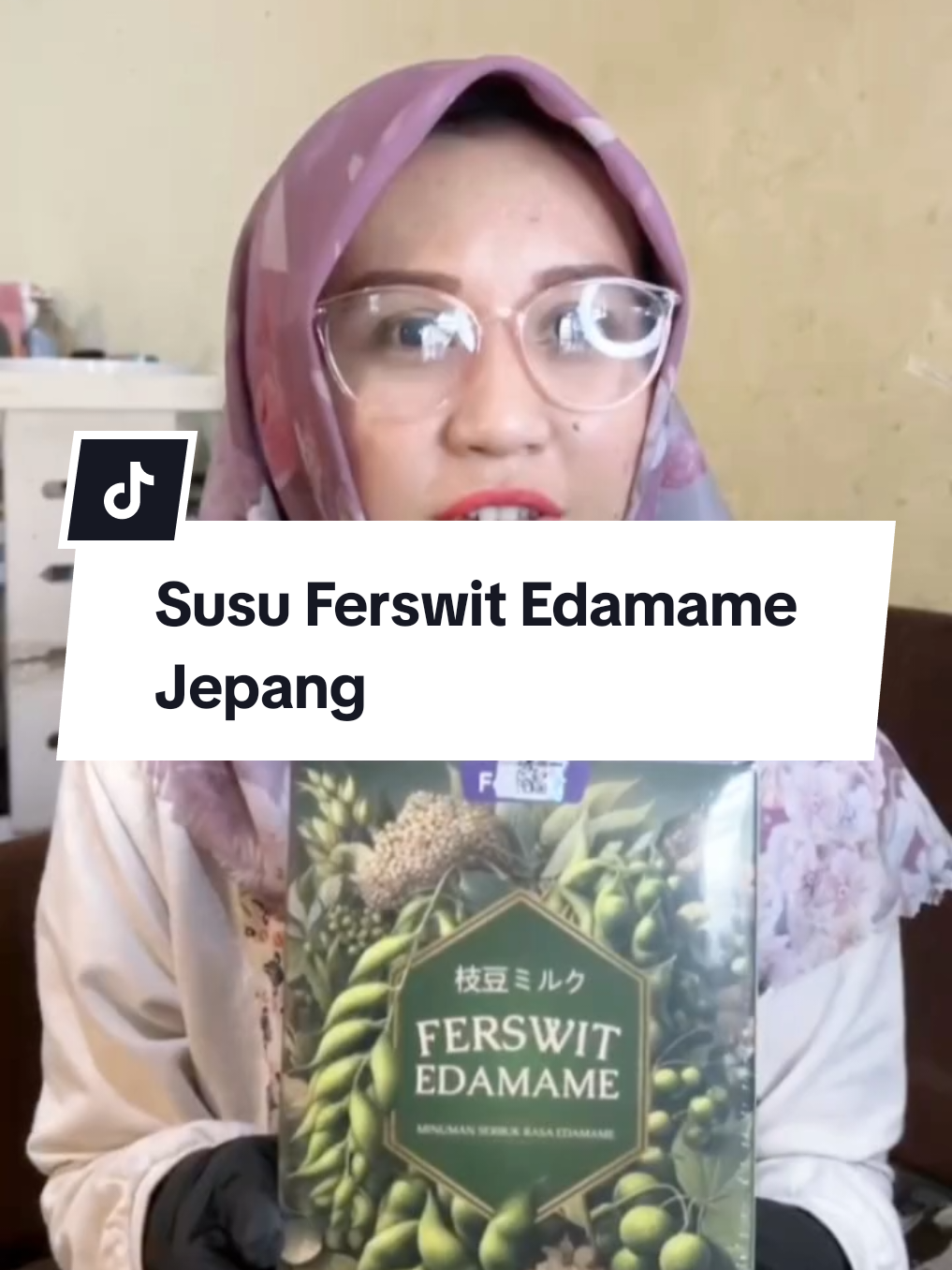 Susu ferswit edamame jepang, minuman serbuk rasa edamame original BPOM. #susuferswitedamame  #susuedamame 