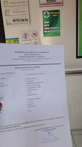 minta surat keterangan sehat di puskesmas untuk mendaftar di SPPG grobogan#sppg#fyppppppppppppppppppppppp #makanbergizigratis 