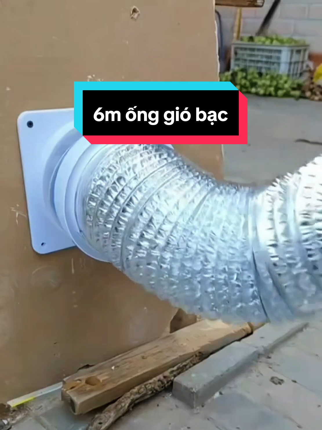6m ống gió bạc mà rẻ quá . #onggio #ongthonggio #giadungnhabep #giadungtienich #giadungthongminh 