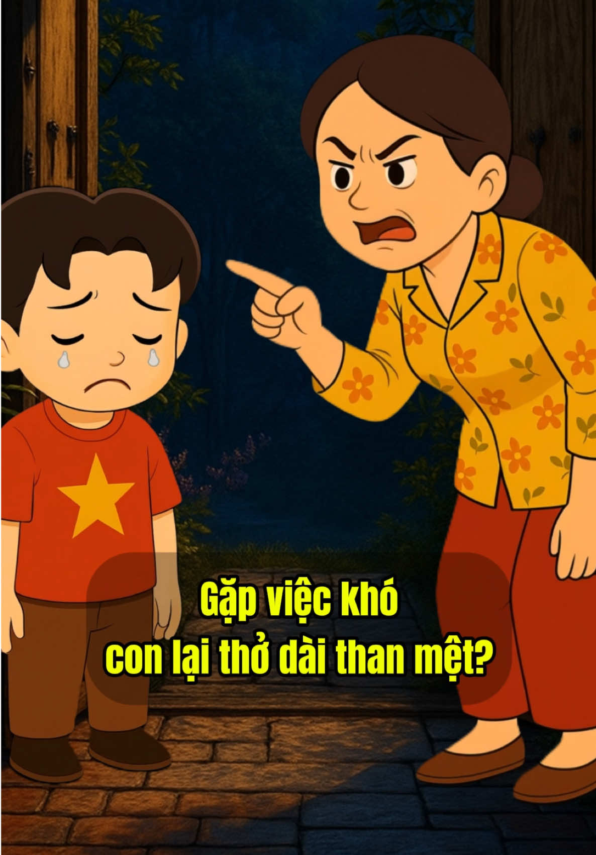 Gặp việc khó con lại thở dài than mệt là sao vậy con?? #daycon #dayconthongminh #giaoduc #loimeday #mevacon 