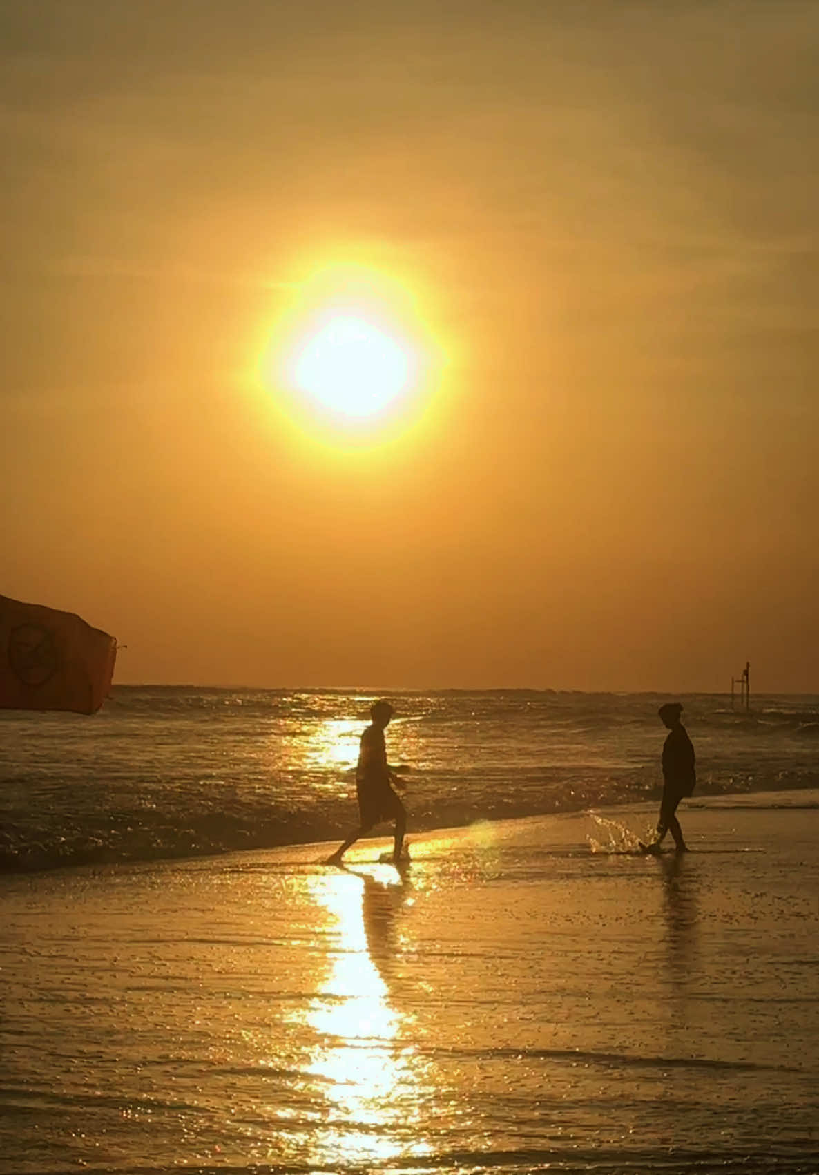 Sunset in Bali today  #balisunset #sunsetbali #traveldiary #retirementlife #rumialghazalijourney #chilling #naturelovers 
