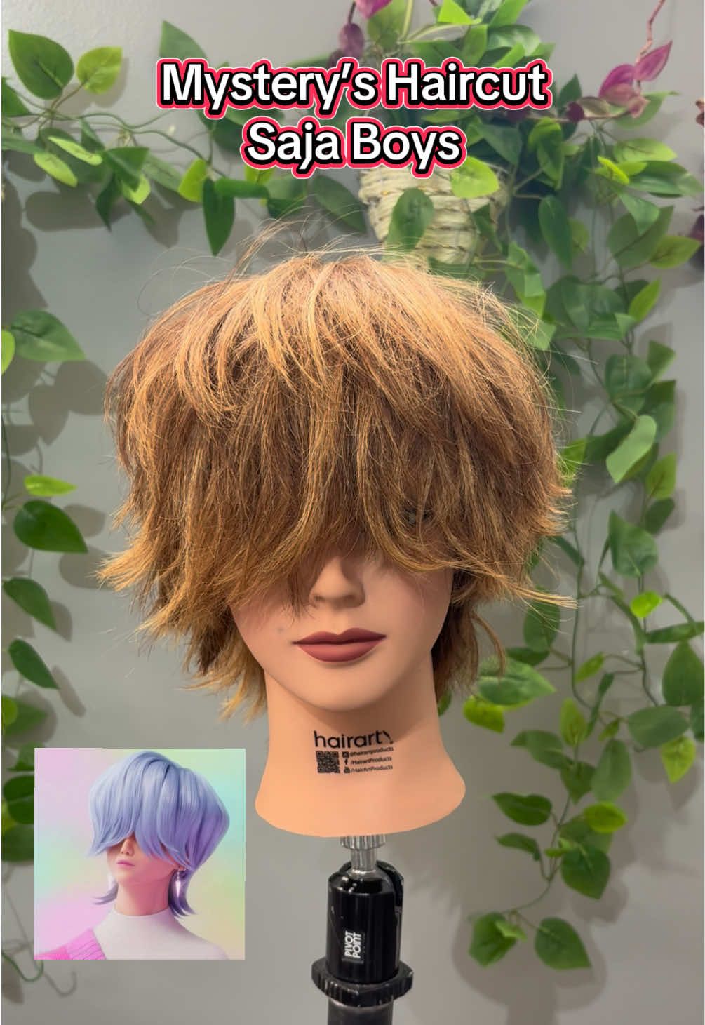 Preview of Mystery’s Haircut from K Pop Demon Hunter@ミルボン公式(milbon) 