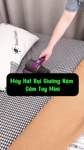 Máy Hút Bụi Giường Nệm Cầm Tay Mini #dogiadung #tienich #xuhuong 