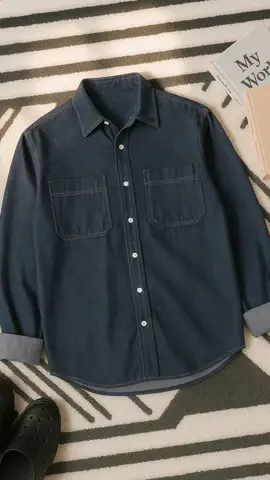 COZYCLUB Scott Longsleeve Workshirt kemeja denim overdosis #atasanpria #kemeja #lenganpanjang #fyp 