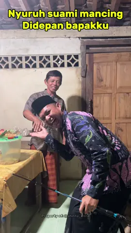 Aku kira pak suami ga akan berangkat loh