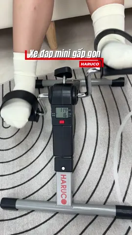 Xe đạp mini gấp gọn tiện lợi tập thể dục ngay tại nhà #xuhuong #viral #xedapmini #xedaptaptheductainha 