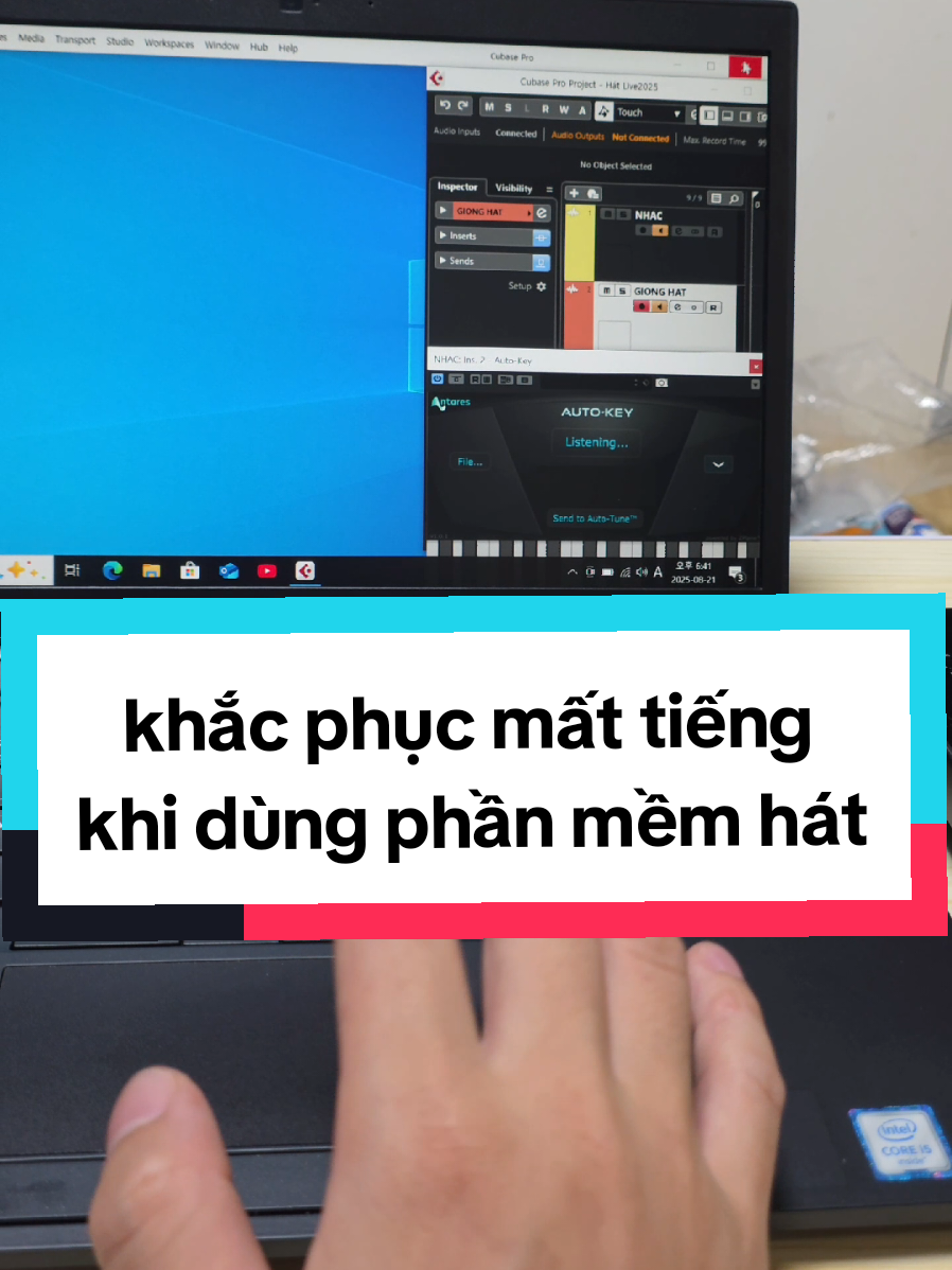 mẹo khắc phục lỗi mất âm thanh trong phần mềm hát #caothanhphongstudio 