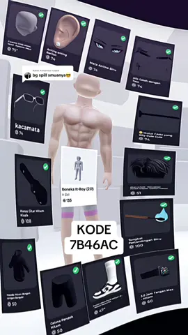 Membalas @rybell aksesoris menyesuaikan #roblox #ideoutfit #ava 