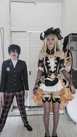 @finn skibidi toilet gyatt labubu dubai chocolate #navia #naviagenshinimpact #naviagenshin #genshin #genshincosplay 