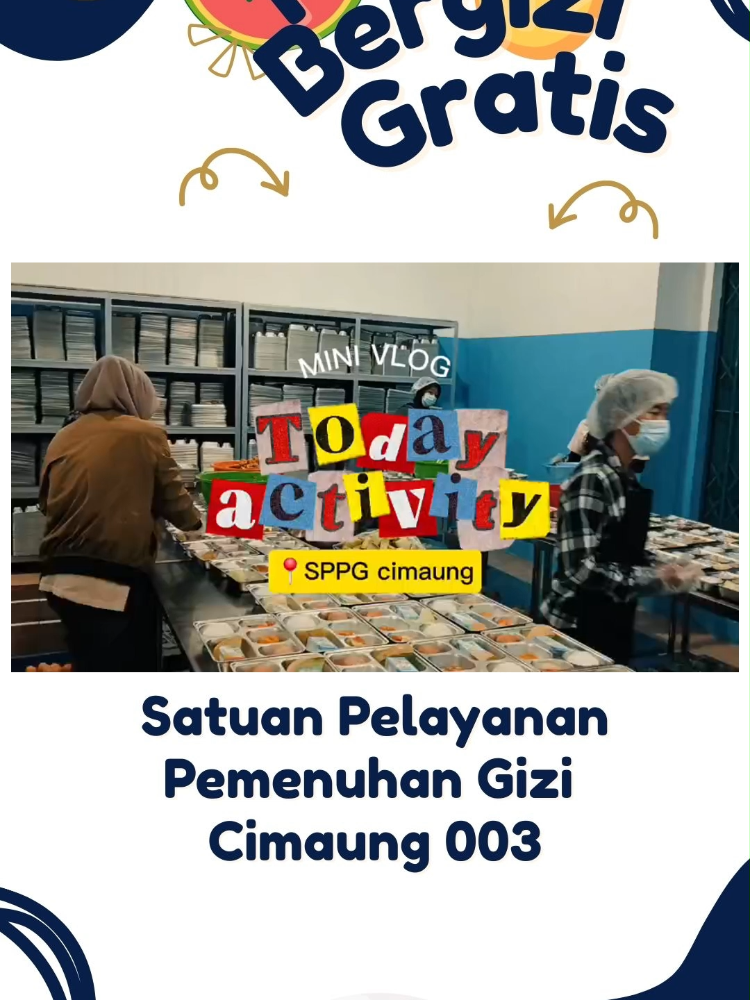 📹21 Agustus 2025 | Divisi Pemorsian SPPG Cimaung 003 @badangizinasional.ri Dari dapur ke piring, dari tangan ke hati ❤️. Proses ini bukan sekadar membagi porsi, tapi memastikan setiap anak mendapat hak gizinya. Mari kita terus bersama menjaga generasi sehat & kuat! 💪🌾 . #CimaungSehat #GiziSehatBangsa #SPPGCimaung003