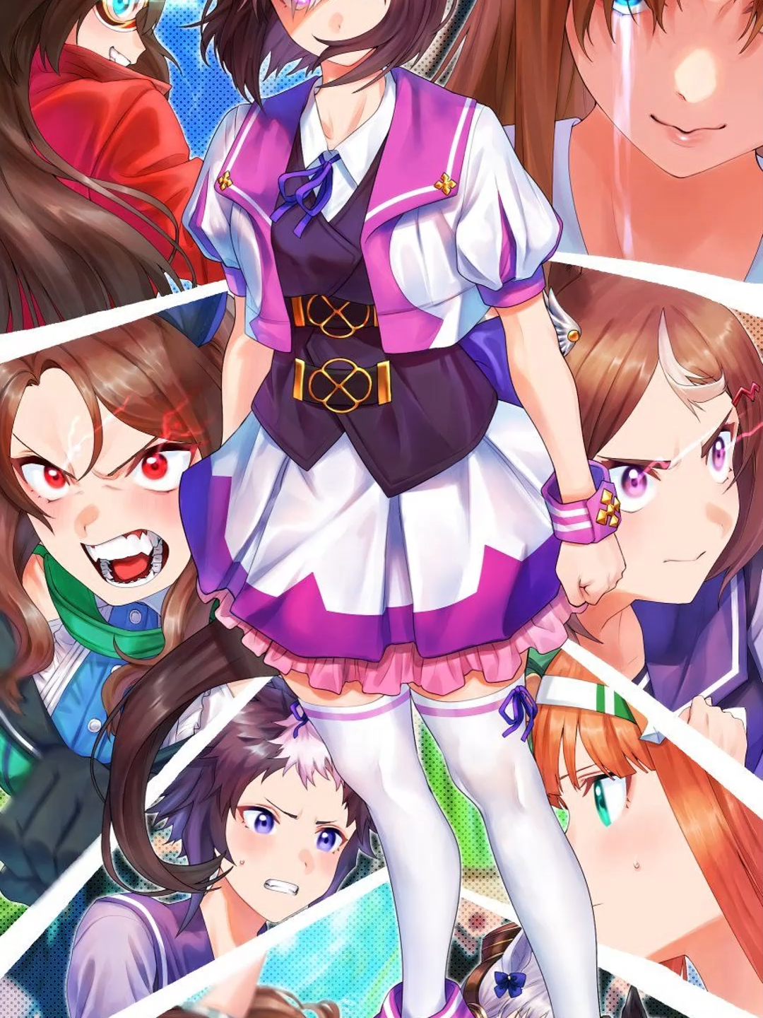 Top 8 fastest umamusume characters #Umamusume #umamusumeprettyderby#anime #animeedit