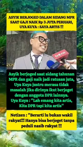 pernyataan uya kuya. #beritaterkini #trending #dpr #uyakuya #fyppppppppppppppppppppppp 