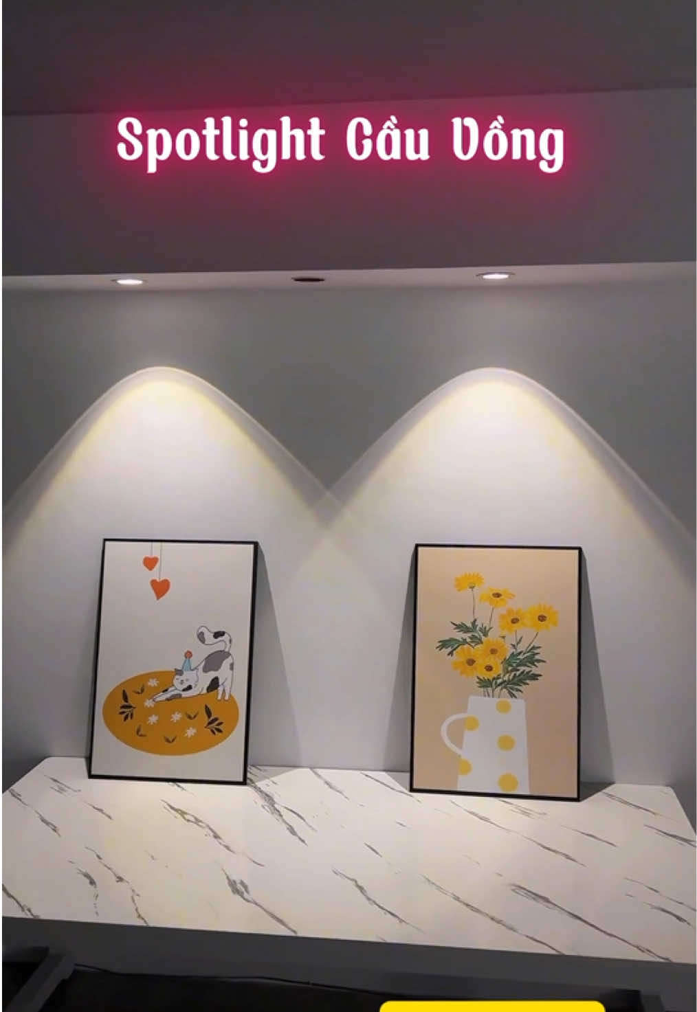 Âm trần Spotlight hiệu ứng Cầu Vồng, tạo điểm nhấn cho không gian #spotlight #spotlightcauvong #amtranthachcao #amtranspotlight #lumilights 