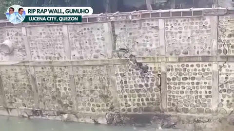 Flood control project ni Cong. JJ Suarez ng Quezon. Walang bagyo o sama ng panahon pero gumuho. Pero lakas ng loob magsabi ng accountability 😂😂😂