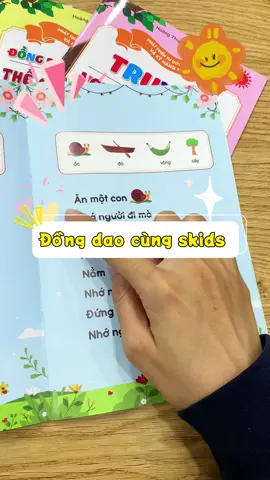 Đồng dao #dayconthongminh #sachsbooks #skidsbooks #BookTok #sachdanhchobe #xuhuong #LearnOnTikTok 