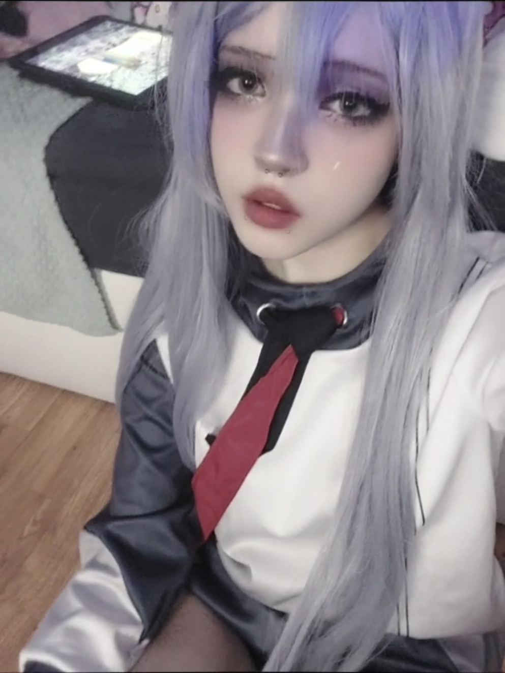 I am obsessed with reading and playing Video games again //  #kanadeyoisaki #sega #cosplay #kanade #pjsk 