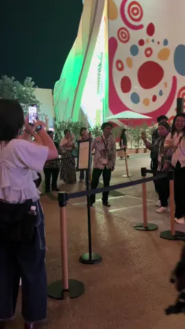 インドネシ〜ア〜🎶 よや〜く〜な〜し〜🎶 #大阪万博 #インドネシア #パビリオン #予約なし #パリピ 