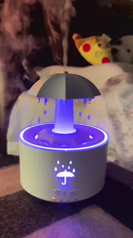 Đèn ngủ kết hợp xông tinh dầu  thiết kế nhỏ giọt nước giúp thư giãn dễ ngủ #giadungthongminh #trangtrphongngu#dungcugiadinh