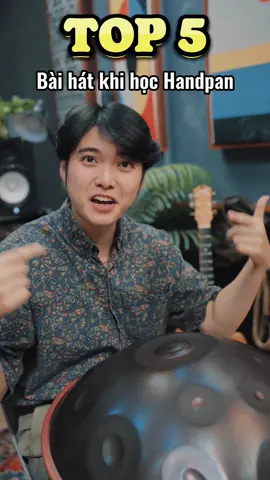 Cao thủ Handpan điểm danh Top 5 bài hát nào 😎 #handpan #hangdrum