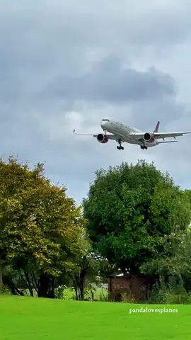 Virgin Atlantic A350-1000 (G-VJAM) operating flight VS412 from Lagos 🇳🇬 to London Heathrow Airport. @Heathrow Airport @VirginAtlantic #planespotting #aviation #avgeek #planespotter #airplane 