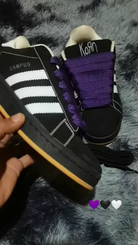 ADIDAS CAMPUSxKORN❤️🖤🤍🔥 #topquality #tiktokviral #campuskorn #adidaskorn.                  less