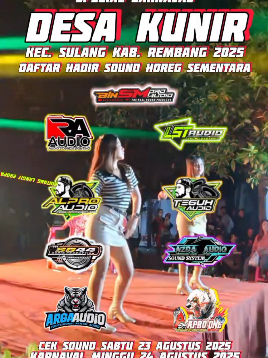 Karnaval Ds. Kunir Kec. Sulang Kab. Rembang 2025 @semuaorang  #SEMUAORANG #soundjatenghoreg #fyppppppppppppppppppppppp #fyp #rembang24jam 