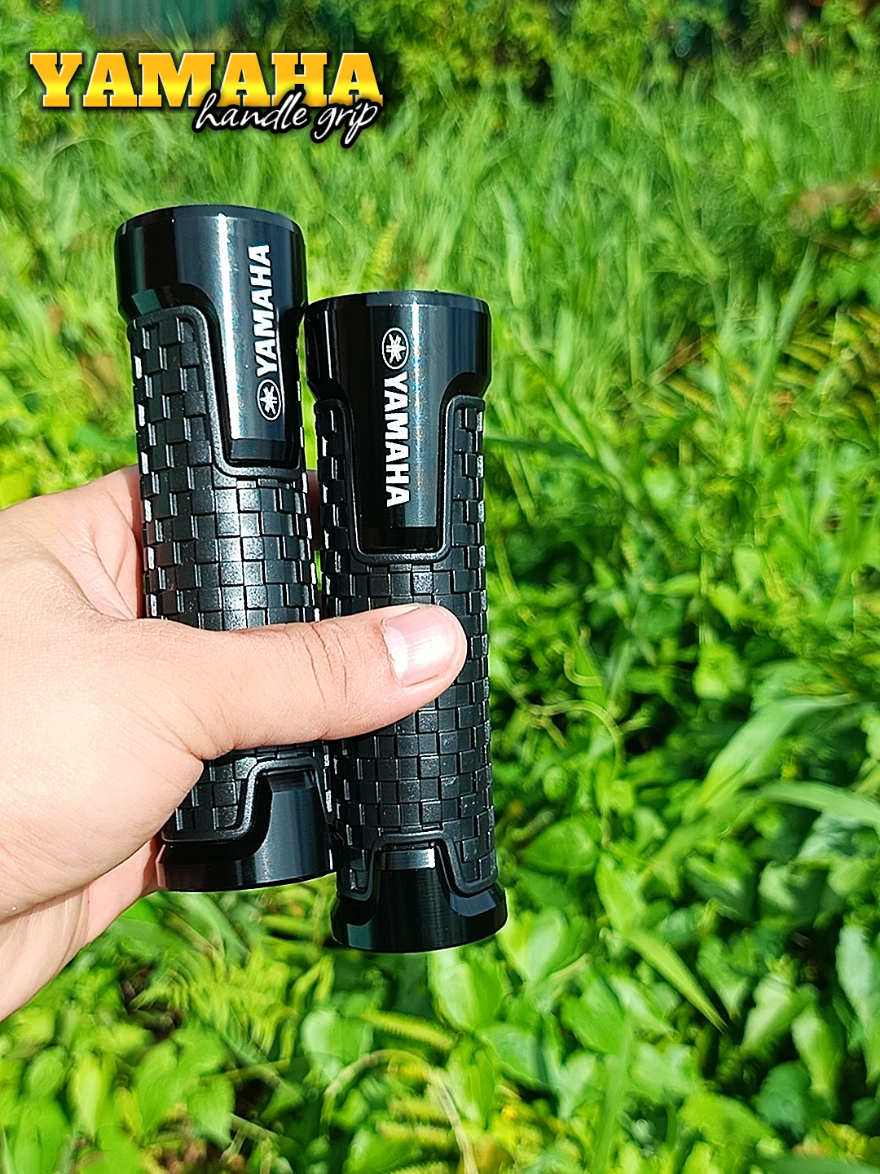 Yamaha handle grip anti-slip and non-stick.. #handlegrip #yamaha #motorcycleparts #motorcycleaccessories 