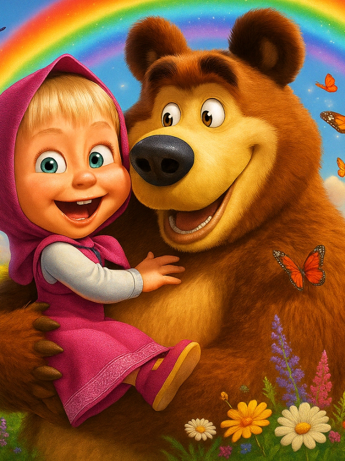 Kalau Kau Suka Hati - Masha And The Bear | Penyanyi SHERENA KIDS - Youtube Sherena Kids  #Laguanakindonesia#masha #mashaandthebear #FYP#kidssong#viral