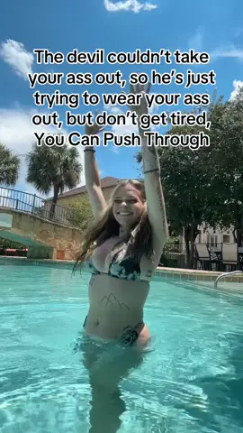 Your stronger than anything he could throw #pushthrough #fyp #doyou #famous 