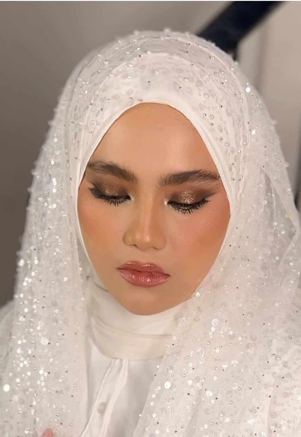 Makeup elfyra loy? ❌ #nikah #makeupbylovebungaquerida #makeup #wedding #beauty 