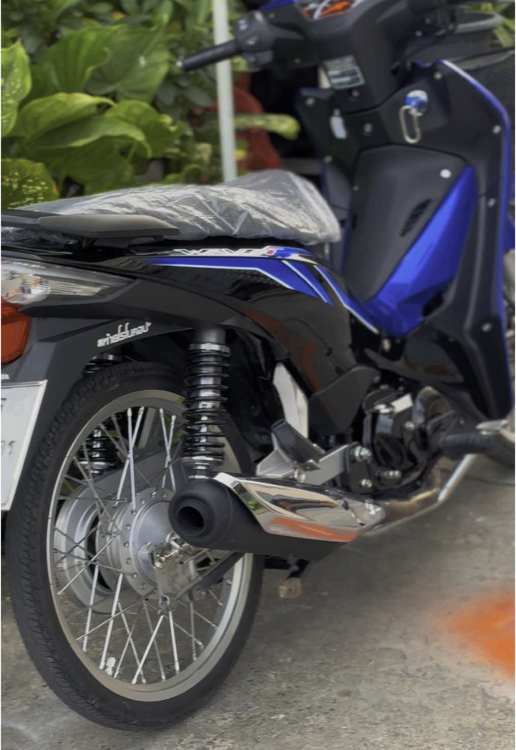 🙂‍↕️#เวฟดิวะ💯 #เวฟ110i2024💙 #110cc #เวฟ110iแต่งสวย #เวฟโซนนทท์ #fyp 